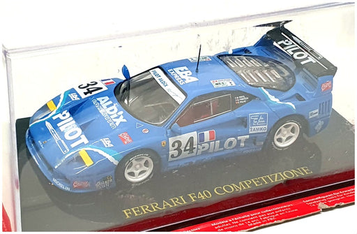 Altaya 1/43 Scale 23524Z - Ferrari F4 Competizione #34 - Blue