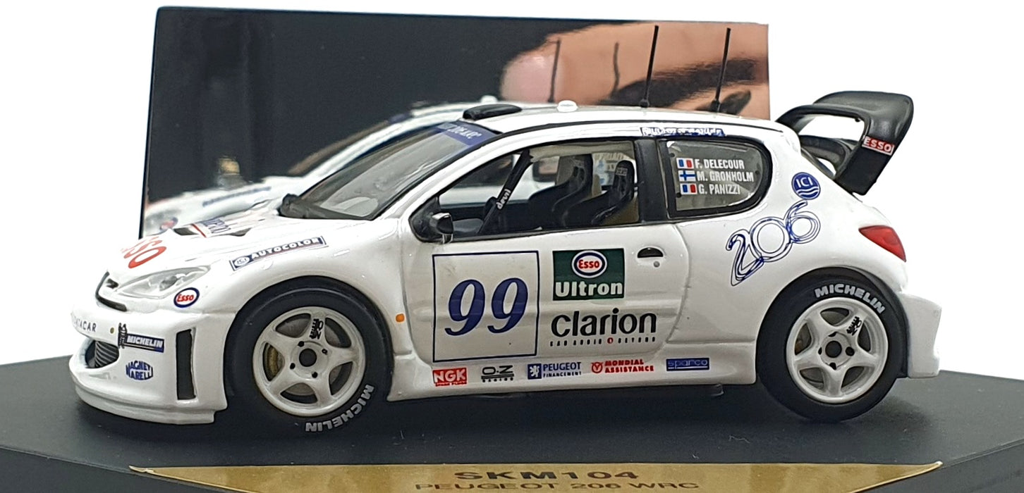 Skid 1/43 Scale SKM104 - Peugeot 206 WRC #99 Test Car 1999