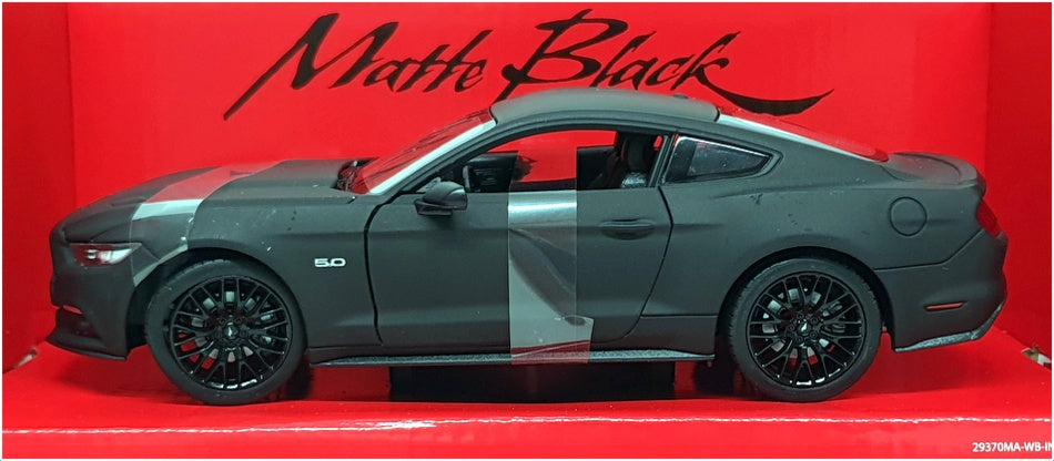 Welly NEX 1/24 Scale 24062MA-W - 2015 Ford Mustang GT - Matte Black