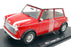 KK Scale 1/12 Scale KKDC120054L - Mini Cooper LHD - Red/White Roof
