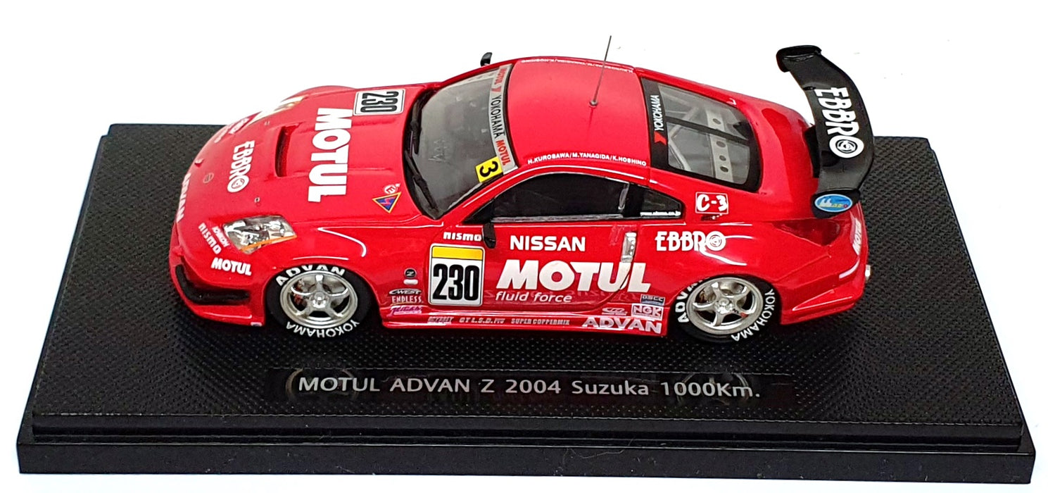 Ebbro 1/43 Scale 632 - Nissan Motul Advan Z Suzuki 1000Km 2004 #230