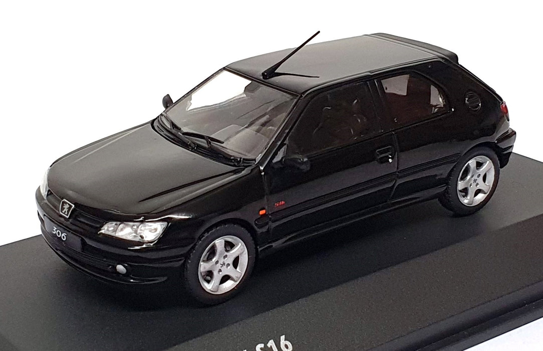 Solido 1/43 Scale Diecast S4311405 - Peugeot 306S16 - Noir Onyx