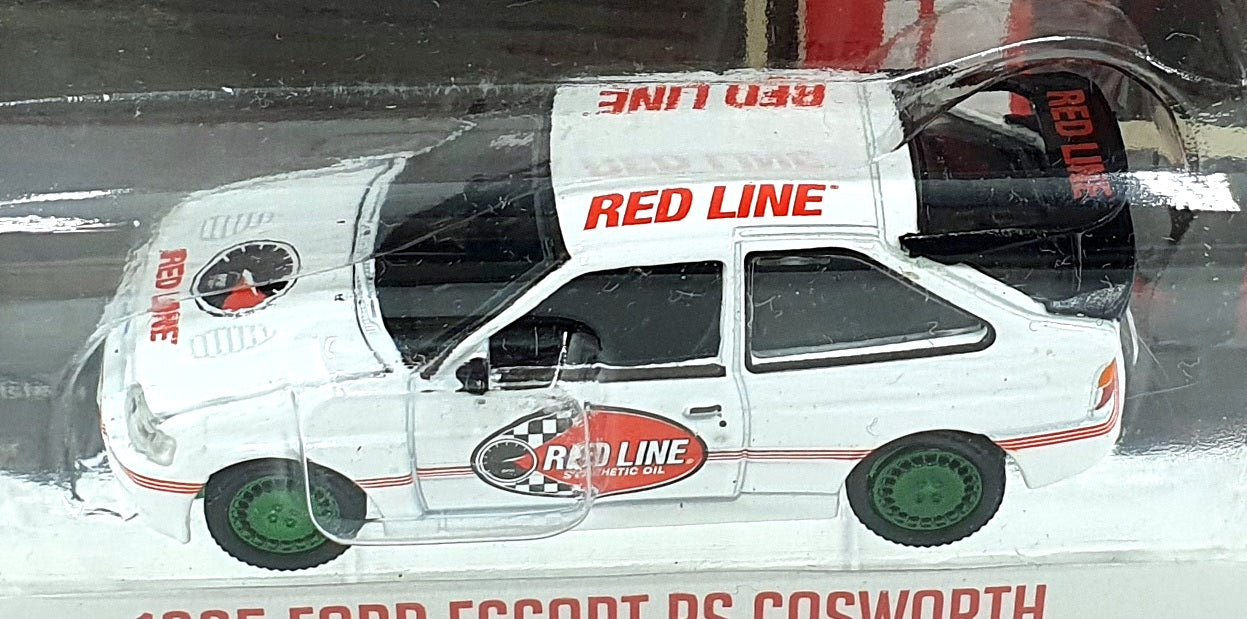 Greenlight 1/64 Scale 41140-E - 1995 Ford Escort RS Cosworth - Red Line CHASE