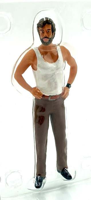 KK-Scale Road Kings 1/18 Scale RK18A014 - Rubber Duck White Brown Figure