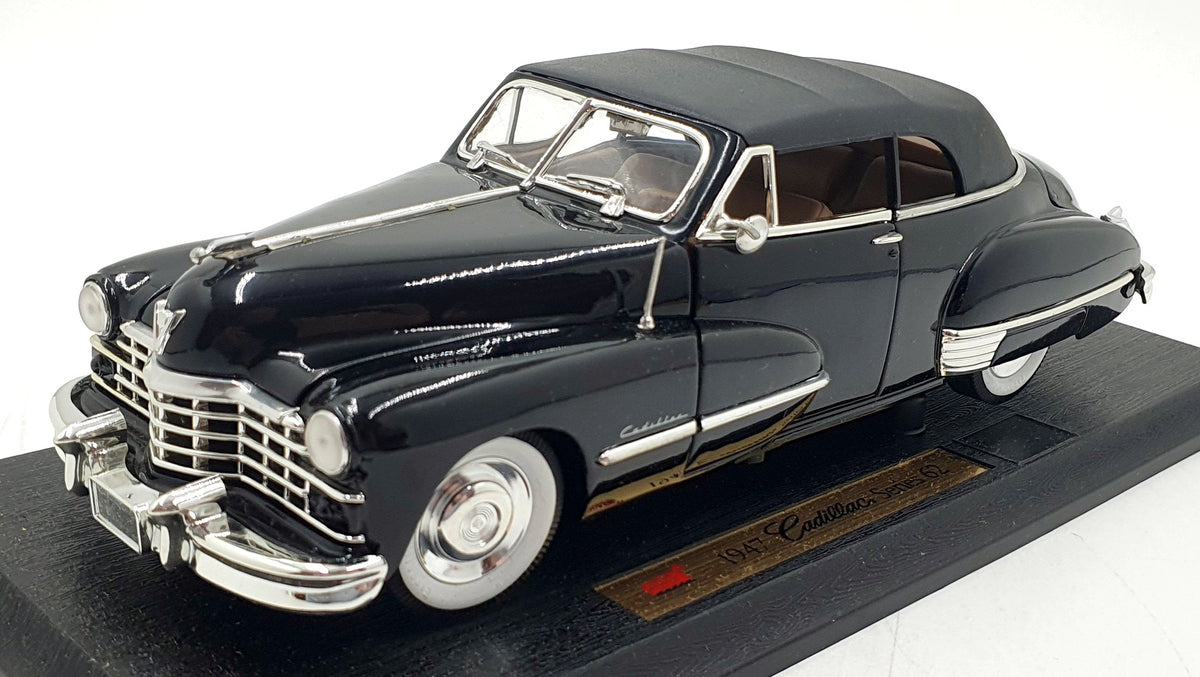 Anson 1/18 Scale Diecast 30345 - 1947 Cadillac Series 62 - Black