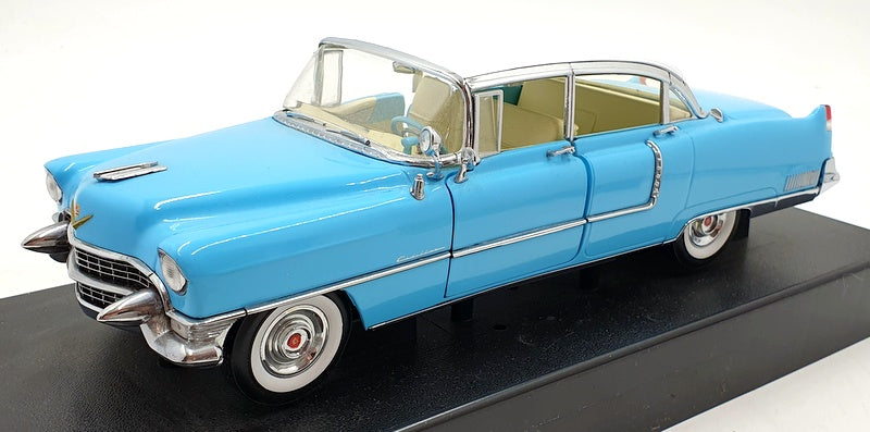 Greenlight 1/18 Scale 12924 - 1955 Cadillac Fleetwood Series 60 Special Blue