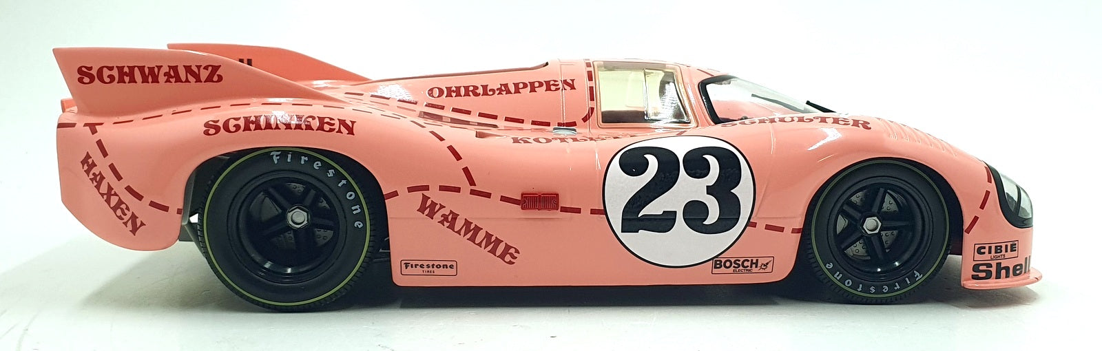 Werk83 1/12 Scale W1204001 - Porsche 917/2 Pink Pig 24h LM 1971 - Kauhsen/Joest