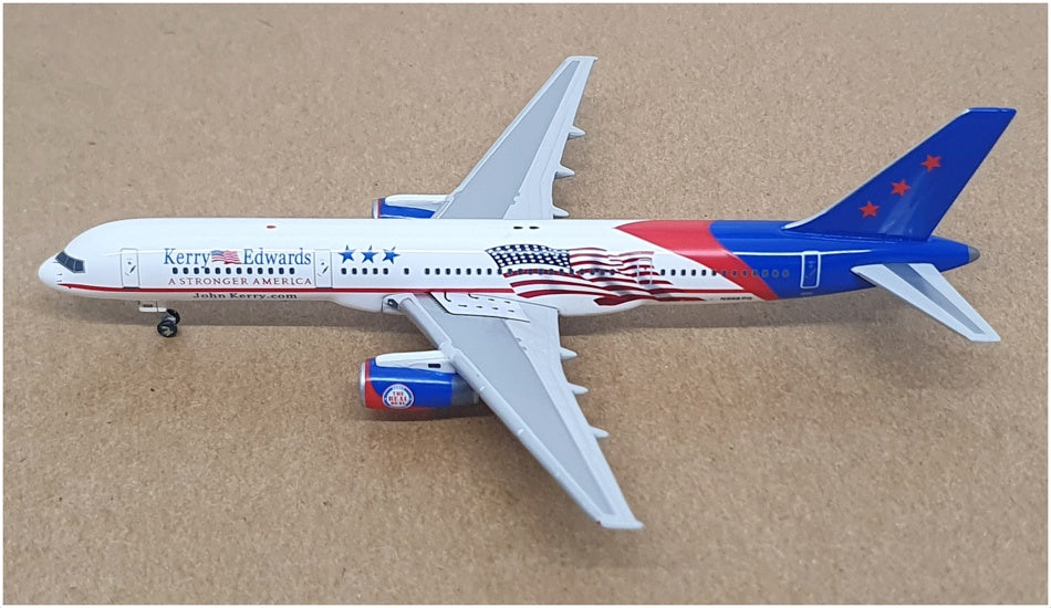 Phoenix 1/400 Scale 10016 - Boeing 757-236 Aircraft Kerry Edwards N958PG