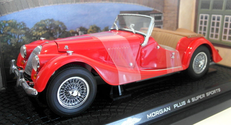 Kyosho 1/18 Scale Diecast - 08112R Morgan Plus 4 Super Sports red