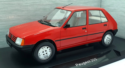 Model Car Group 1/18 Scale MCG18492 - Peugeot 205 - GR Red