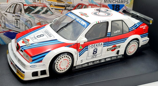 Minichamps 1/18 Scale 180 950208 - Alfa Romeo 155 V6 TI Larini 1995 Martini #8