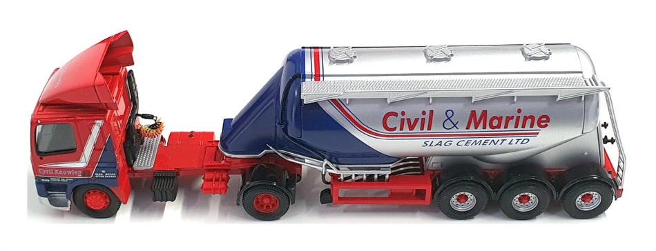 Corgi 1/50 Scale 75901 - Leyland DAF 85 Powder Tanker - Cyril Knowles Ltd.