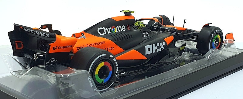 Burago 1/24 Scale Diecast 18-28033 - McLaren MCL38 #4 Miami Grand Prix 2024