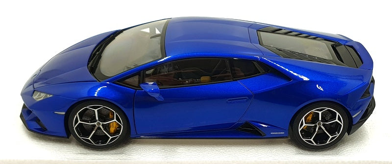 Autoart 1/18 Scale Diecast 79212 - Lamborghini Huracan Evo - Blue Nethuns