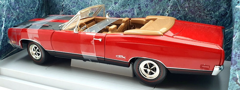 Ertl 1/18 Scale Diecast 7248 - 1969 Plymouth GTX Convertible - Red