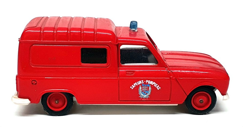 Solido 1/43 Scale S0R4R - Renault 4 Van Sapeurs Pompiers Van - Red