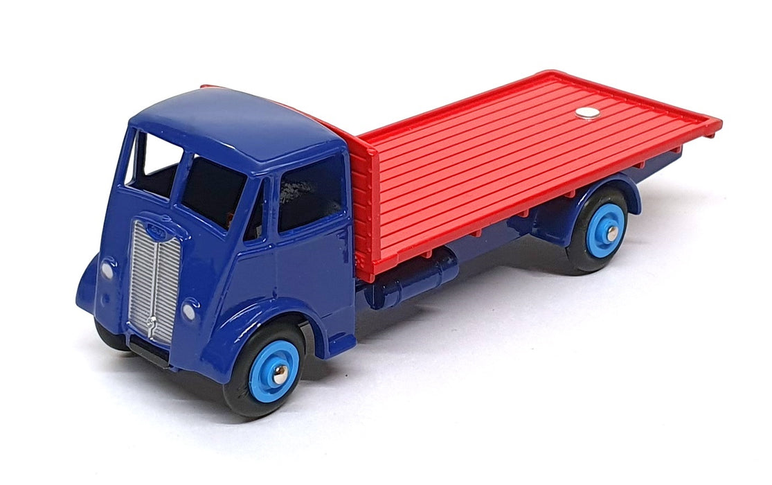 Atlas Editions Dinky Toys Diecast 512 - Guy Flat Truck - Blue/Red