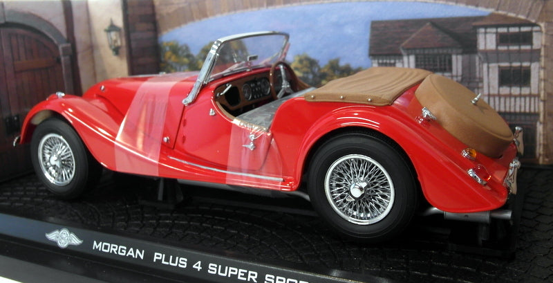 Kyosho 1/18 Scale Diecast - 08112R Morgan Plus 4 Super Sports red