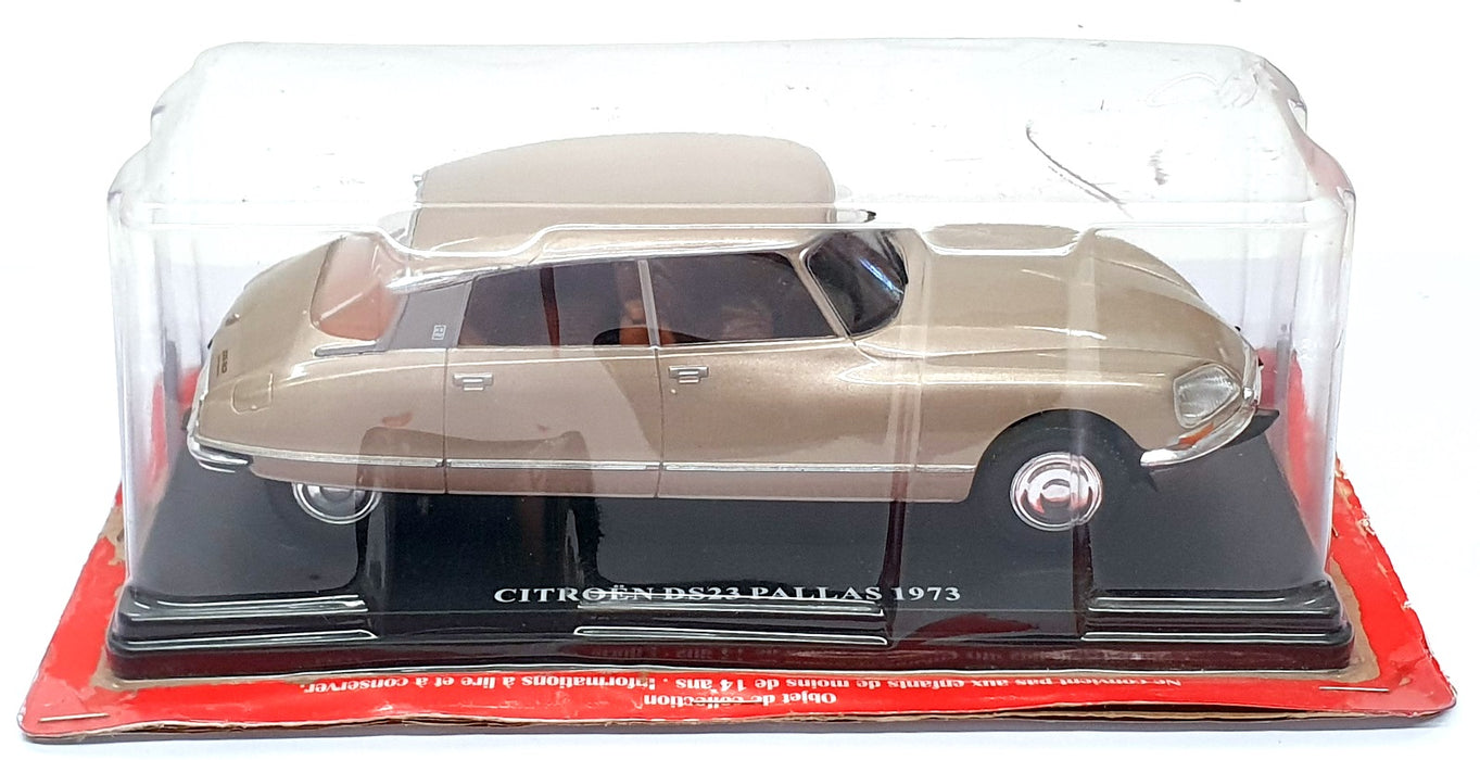 Altaya 1/24 Scale APA124 - 1973 Citroen DS23 Pallas - Met. Lt. Beige