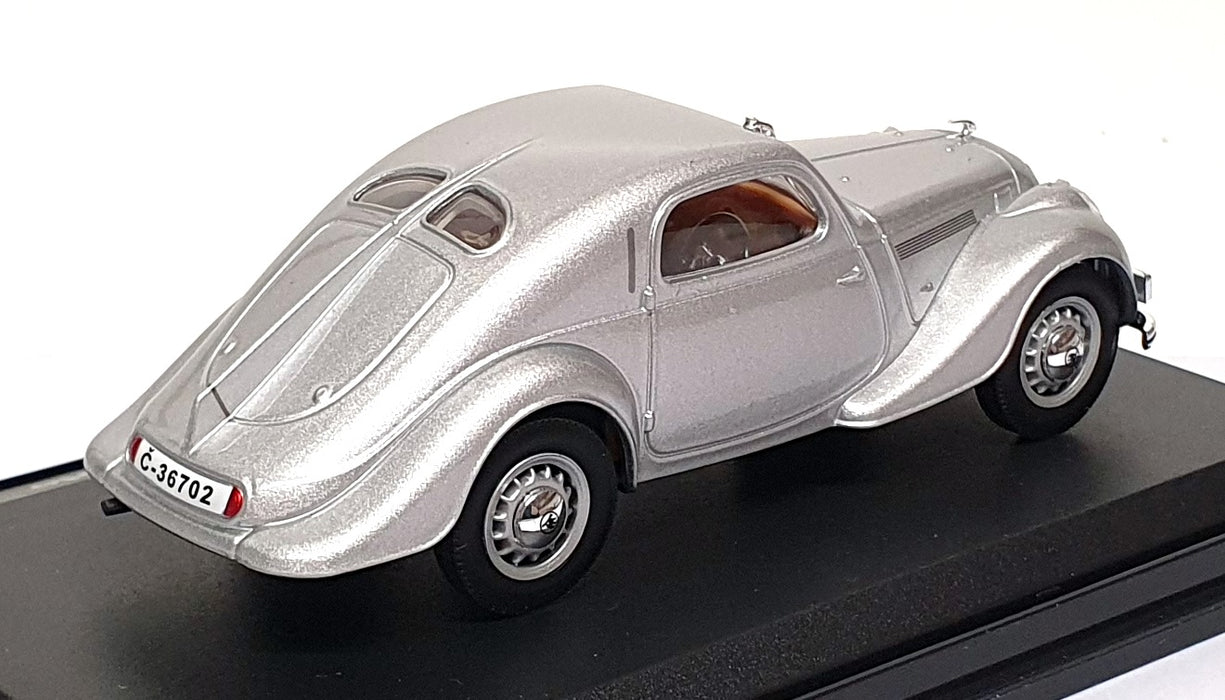 Abrex 1/43 Scale 143ABH903A - Skoda Popular Sport Monte Carlo - Silver