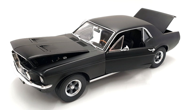 Greenlight 1/18 Scale 13611 - 1967 Ford Mustang Coupe - Creed - Black