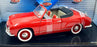 Solido 1/18 Scale Diecast 8058 - VW Karman Ghia - Red