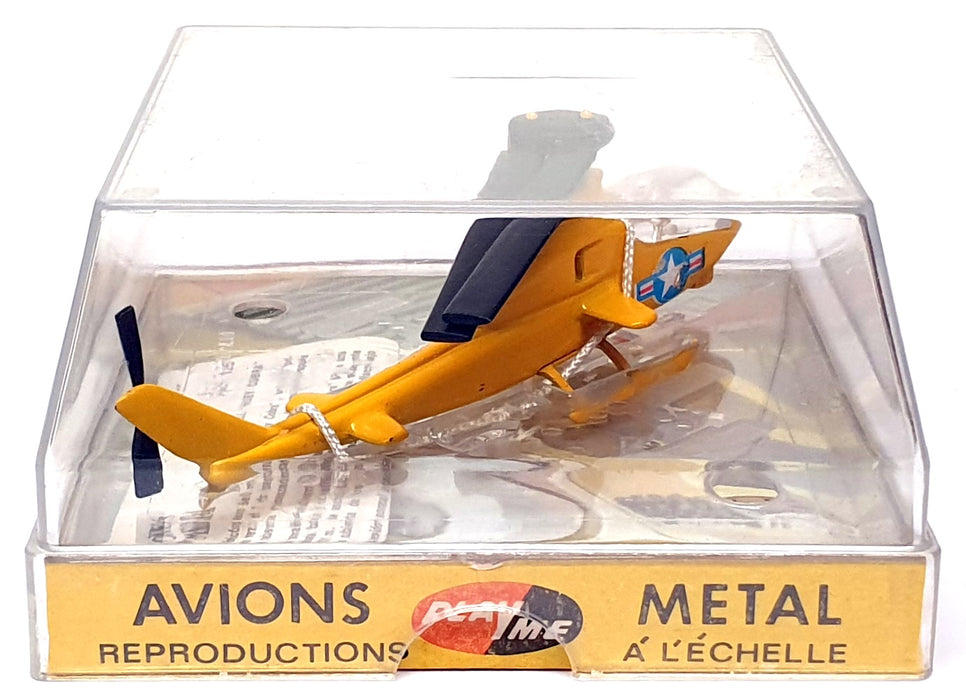 Aviones Play Me Diecast 125 - Bell Huey Cobra Helicopter USAF - Yellow