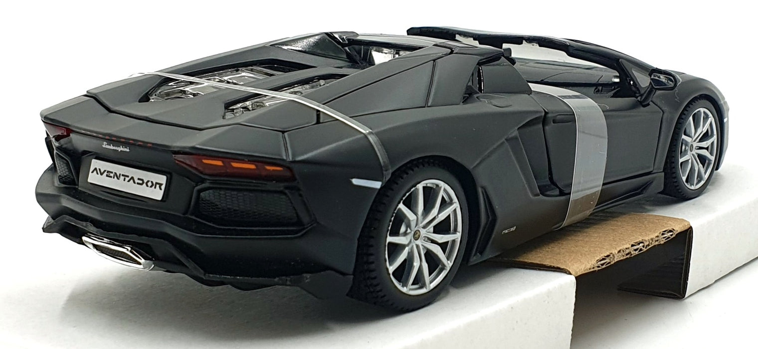 Maisto 1/24 Scale Diecast 31504 - Lamborghini Aventador Roadster - Black