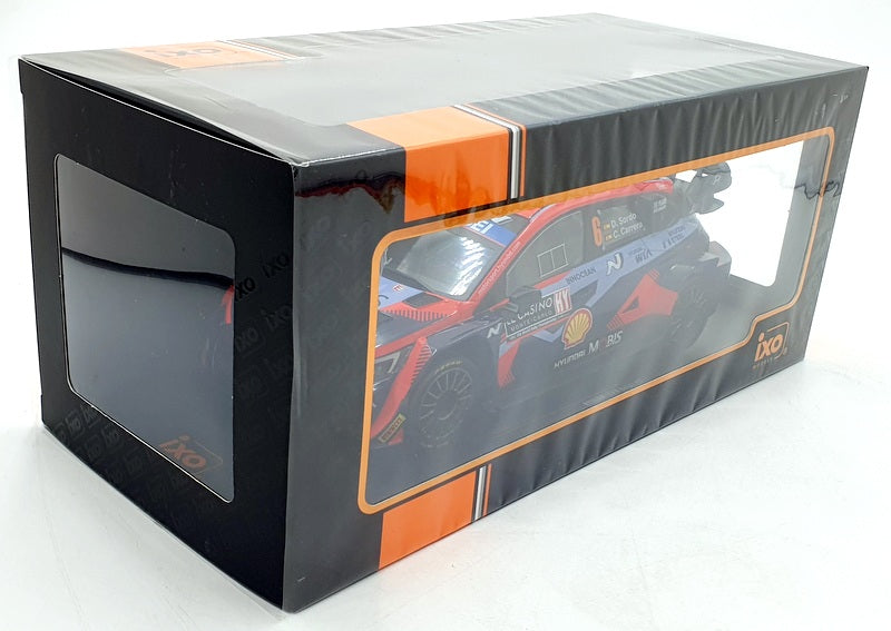 IXO Models 1/18 Scale 18RMC153B Hyundai i20 N Rally1 #6 Monte Carlo 2023