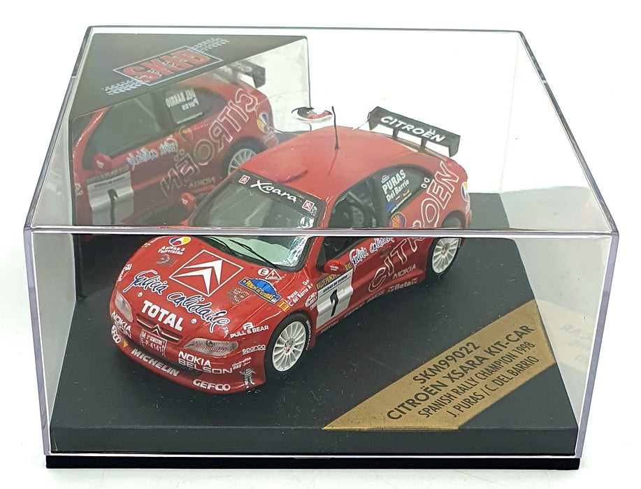 Skid 1/43 Scale SKM99022 - Citroen Xsara Kit Car #1 Spanish Rally Champion 1998