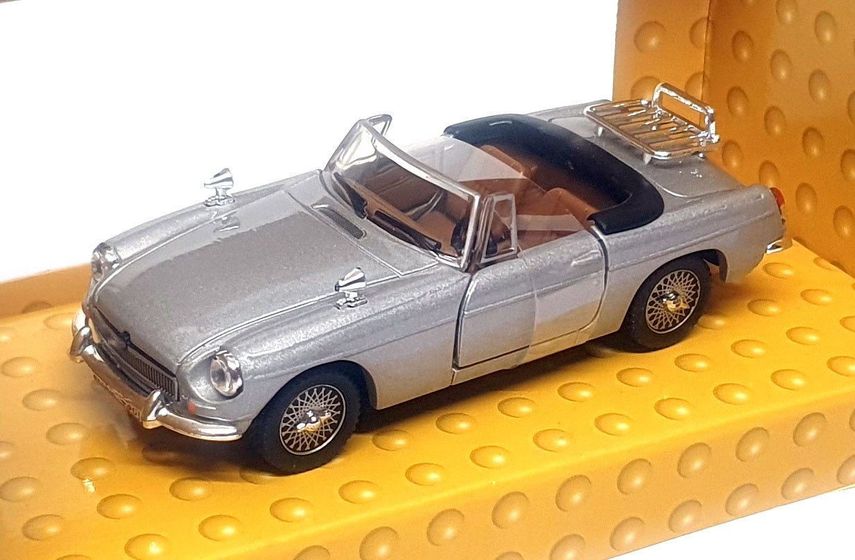 Cararama 1/43 Scale Diecast 02500 - MGB Roadster - Met. Grey