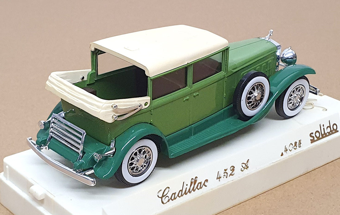 Solido 1/43 Scale Diecast 4085 - 1931 Cadillac 452 A - 2-Tone Green
