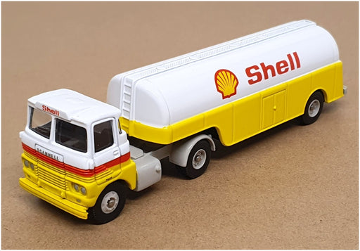 Lledo 1/76 Scale DG175003 - Scammell Handyman Tanker (Shell) - White/Yellow