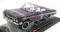 Sun Star 1/18 Scale 2111 1961 Chevrolet Impala Lowrider Open Convertible Purple
