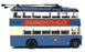 Corgi 1/50 Scale 97871 - Karrier W Utility Trolleybus Bradford City Transport