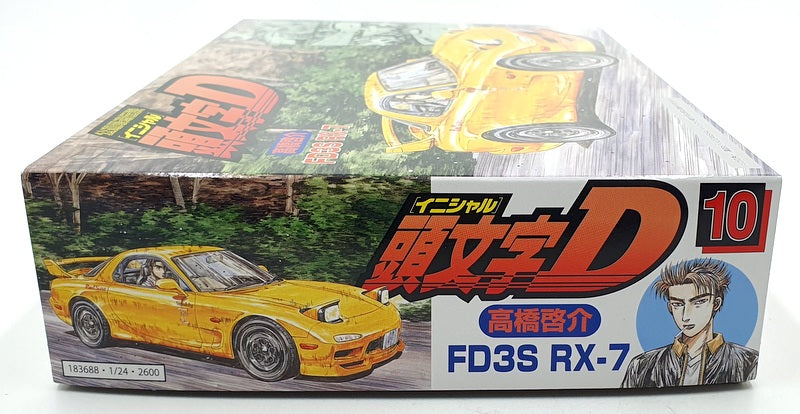 Fujimi 1/24 Scale Unbuilt Kit 183688 - Initial D Mazda FD3S RX-7 