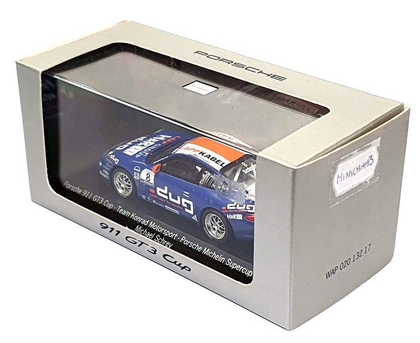 Minichamps 1/43 WAP 020 132 17 Porsche 911 GT3 Michelin Supercup 2006 Schrey