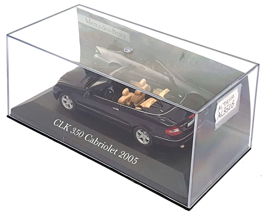 Altaya 1/43 Scale AL350B - 2005 Mercedes Benz CLK 350 Cabrio - Dk. Blue