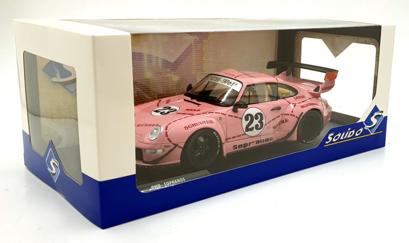 Solido 1/18 Scale Diecast S1808503 - Porsche RWB Sopranos #23 2020 - Pink