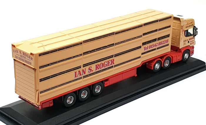 Oxford Diecast 1/76 Scale 76SCA02LT - Scania Livestock Transporter Ian S. Roger