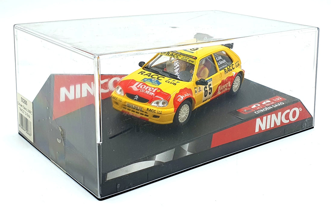 Ninco 1/32 Scale Slot Car 50266 - Citroen Saxo JWRC #65 "RACO" D.Sola
