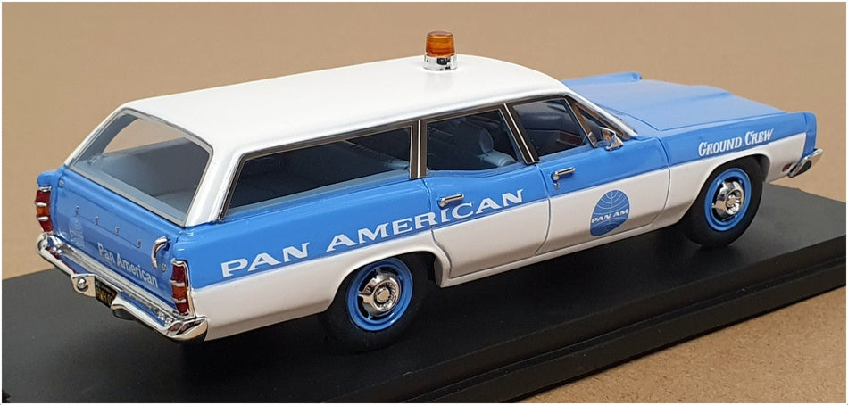 Goldvarg 1/43 Scale GC-PAA-007 - 1970 Ford Galaxie Station Wagon PAN AM