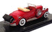 Esval 1/43 Scale EMUS43006A - 1930 Pierce Arrow Model B Roadster - Maroon