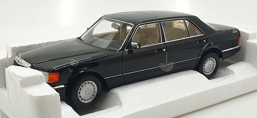 Norev 1/18 Scale Diecast  183793 - 1989 Mercedes-Benz 560 SEL - Black Metallic