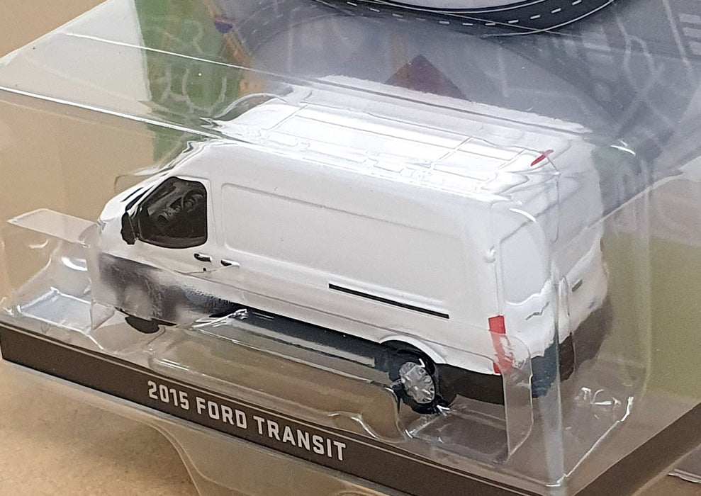Greenlight 1/64 Scale Diecast 53010-A - 2015 Ford Transit Van - White