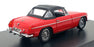 Jouef Evolution 1/43 Scale Diecast 1055 - MG MGB MK II Soft-Top - Red/Black