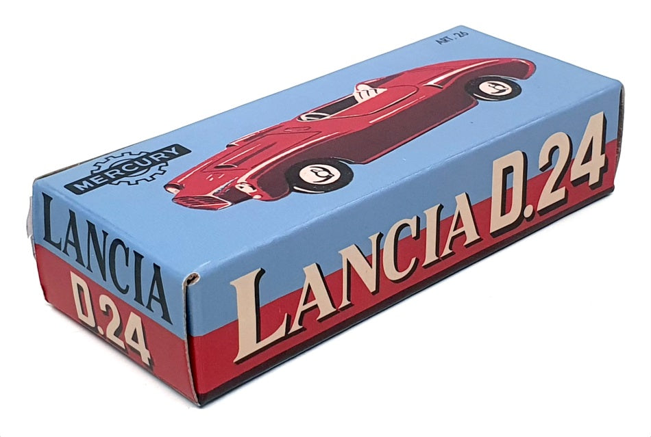Mercury Appx 9.5cm Long Diecast No. 26 - Lancia D.24 Race Car #48 - Red
