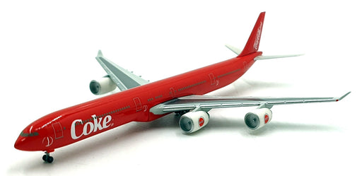 Lemke 1/500 Scale 0454 - Airbus A340-600 Aircraft - Coca-Cola
