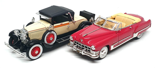 Motor Museum Mint 1/32 Scale 32542 - 1927 Cadillac 314B & 1959 Cadillac Conv