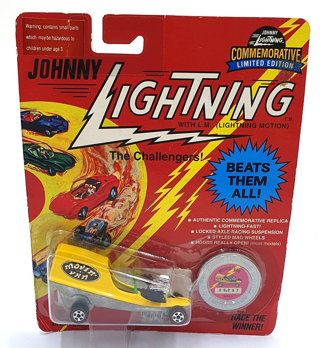 Johnny Lightning 1/64 Scale 00106 - The Challengers Movin' Van - Yellow